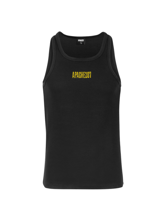 Tanktop schwarz/gold